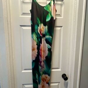 Lunya Watercolor Silk Slip Dress